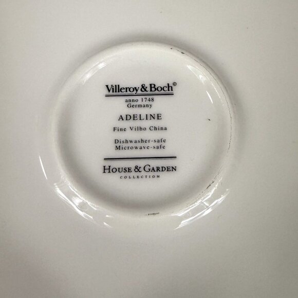 Villeroy & Boch Adeline 12.4 Round Floral Platter Chop Plate - Picture 5 of 5